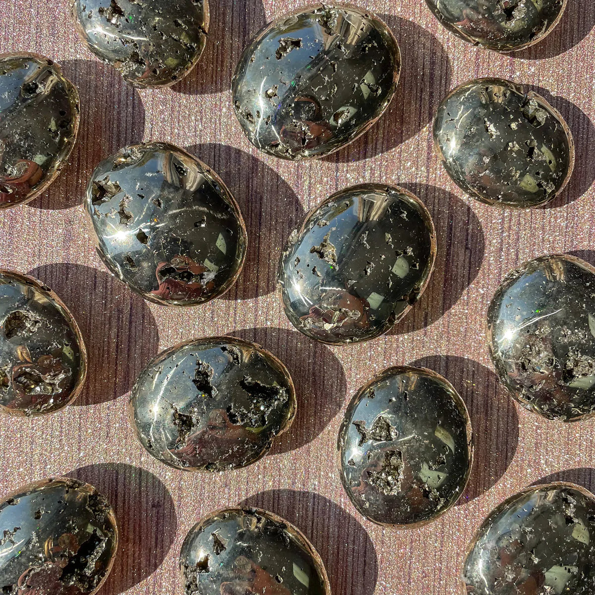 Pyrite Tumbled