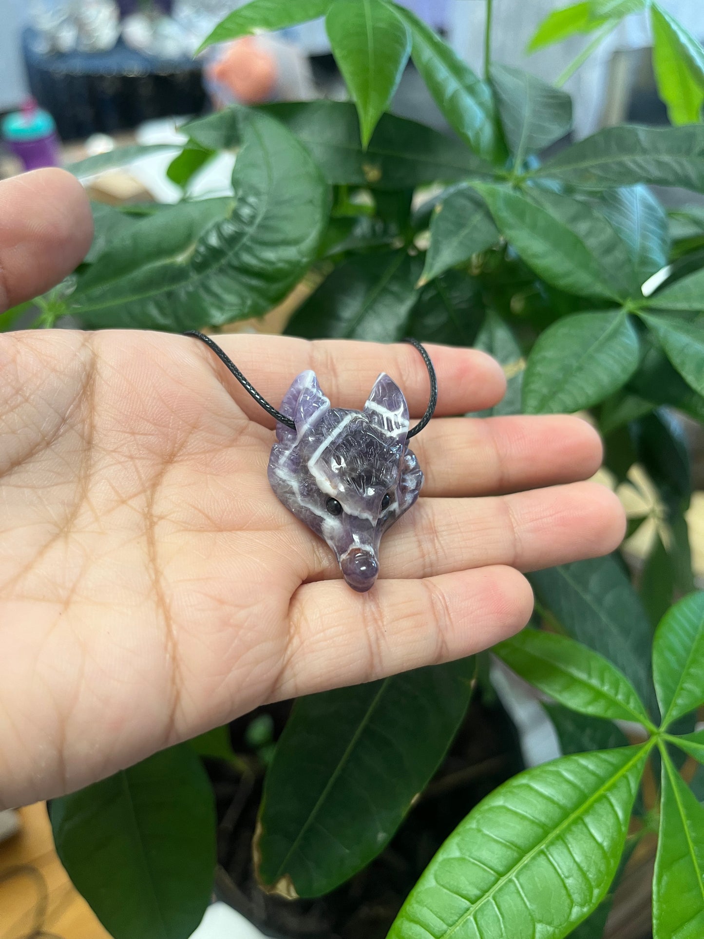 Wolf Carving Necklaces