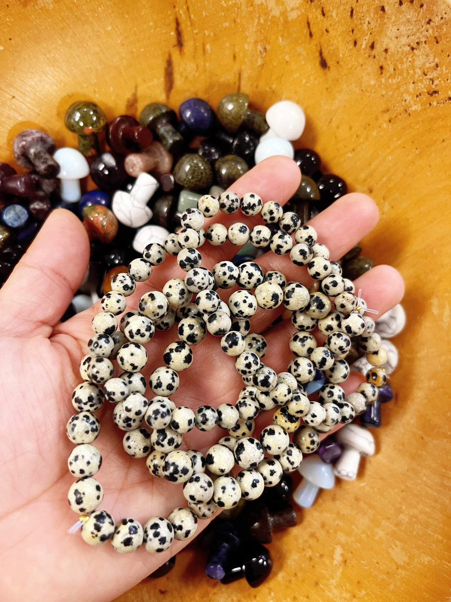 Dalmatian Jasper Bracelet