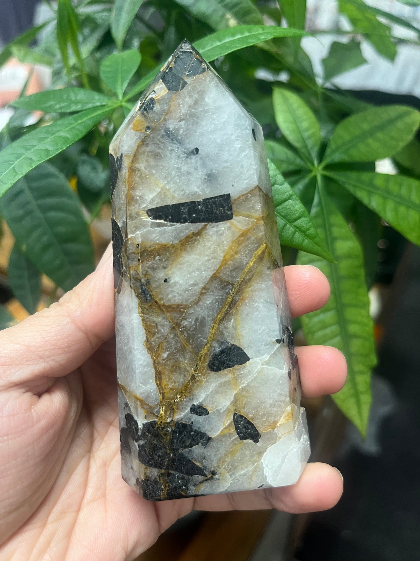 Tourmaline Quartz Tower