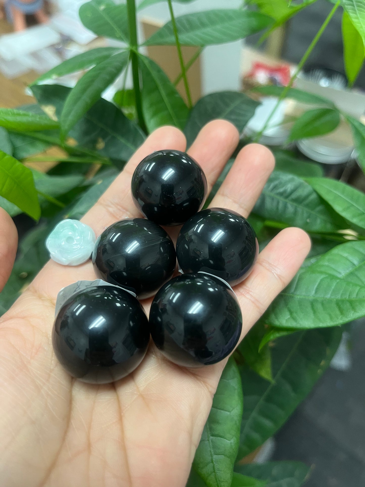 Rainbow Obsidian 2CM Sphere
