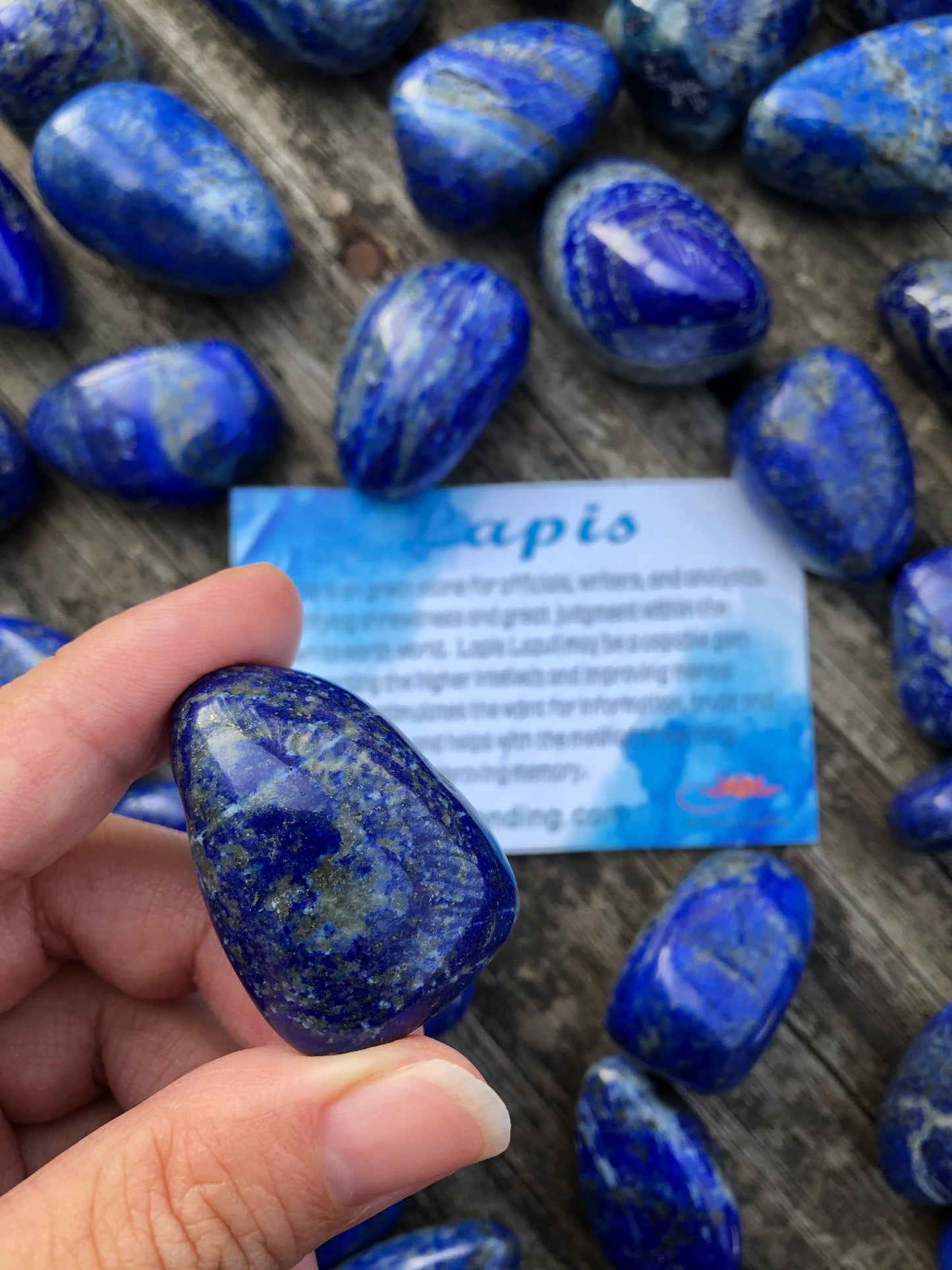 Lapis Lazuli Tumbled