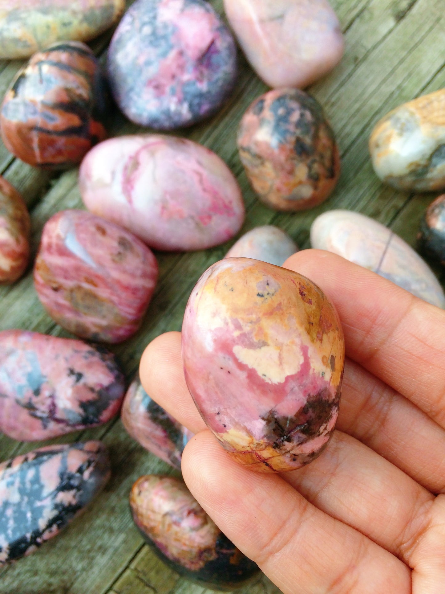 Rhodonite Tumbled