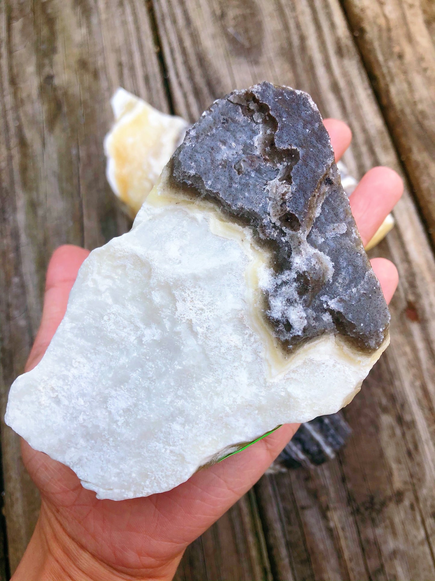 Zebra Calcite Small Rough