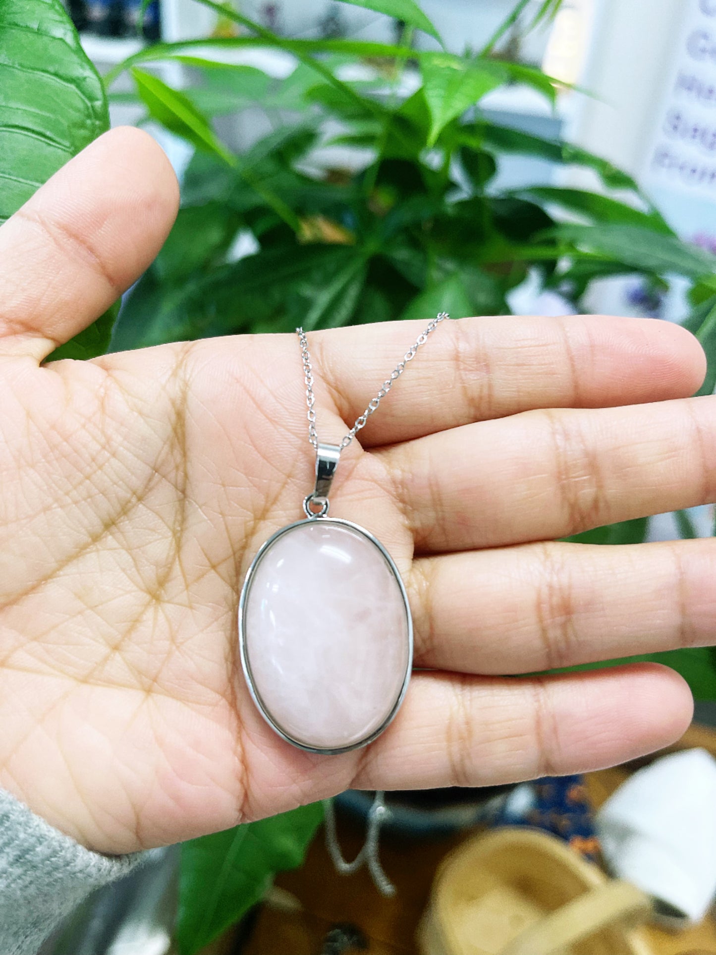 Gemstone necklace
