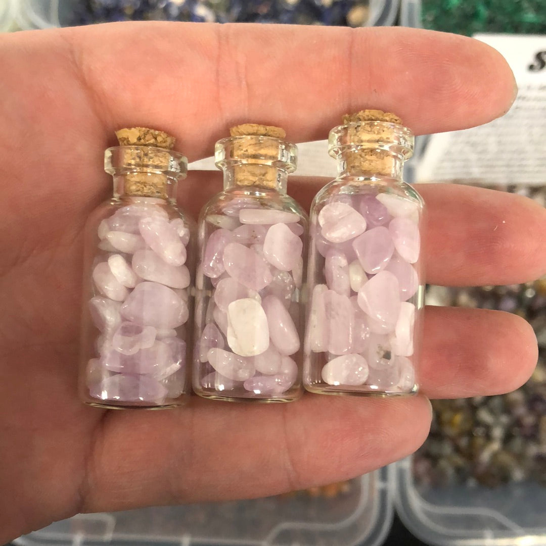 Gemstone Chip Bottles