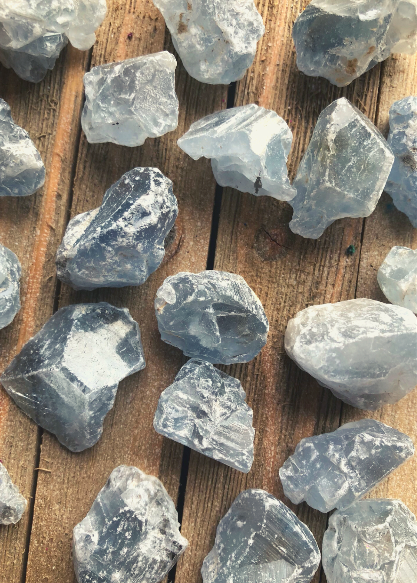 Celestite Rough Tumbled