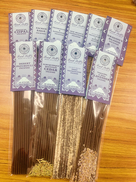 Fred Soll’s Resin Incense Sticks