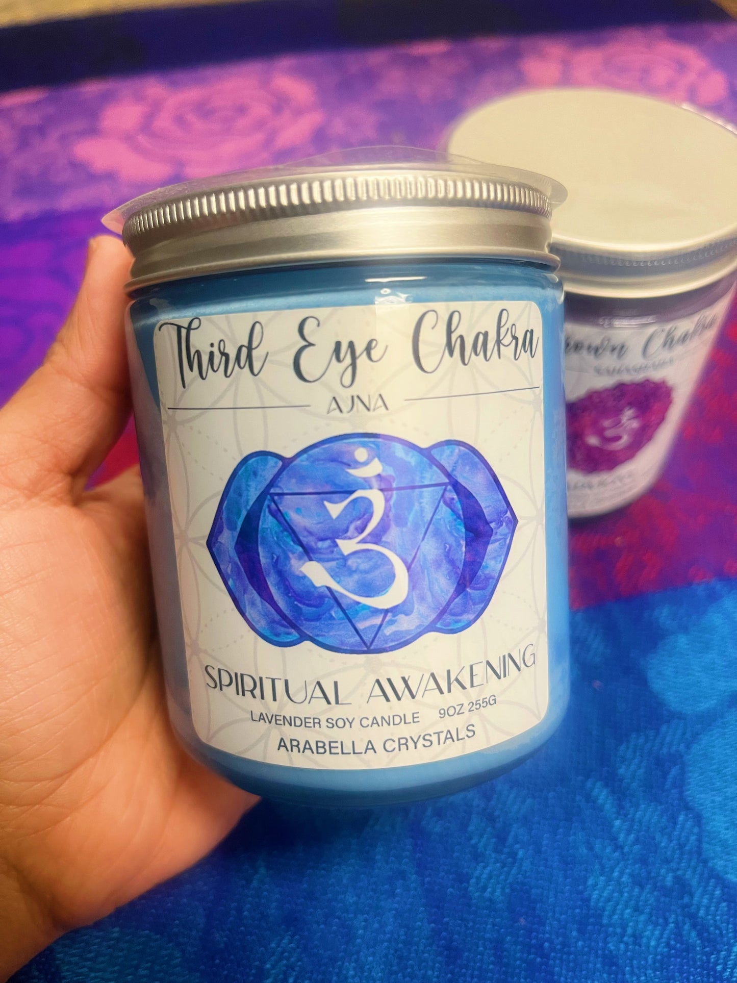 Handmade Chakra Candles