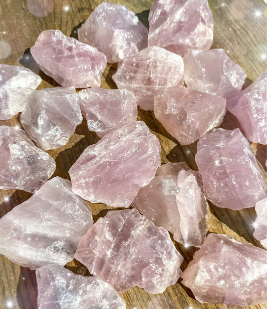 Rose Quartz Rough Tumbled