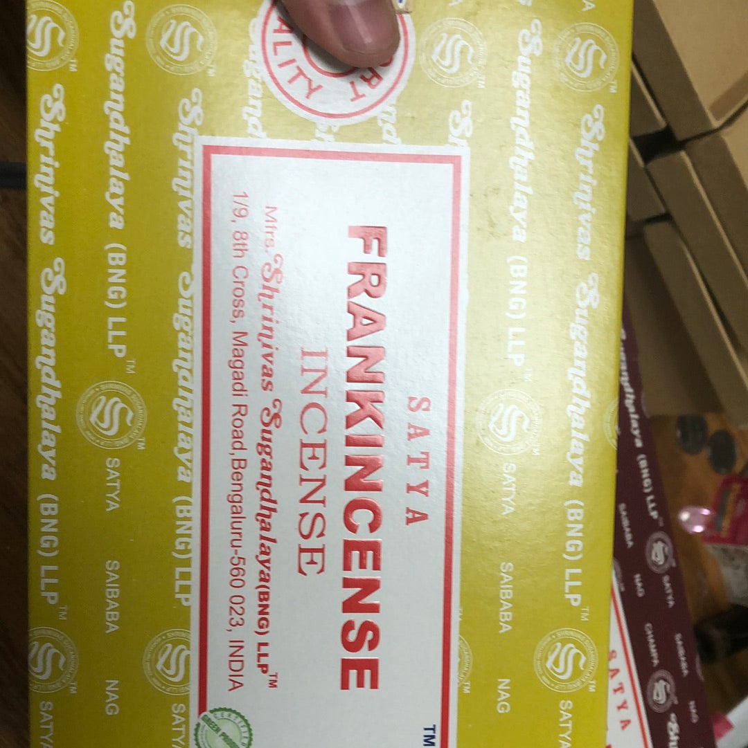 Frankincense Satya Incense Sticks (15g)