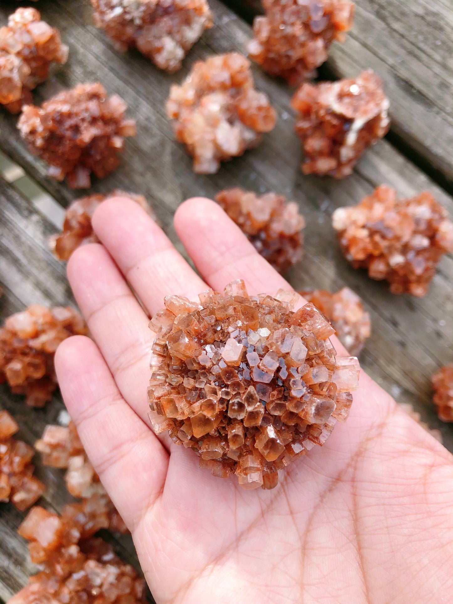 Aragonite Clusters