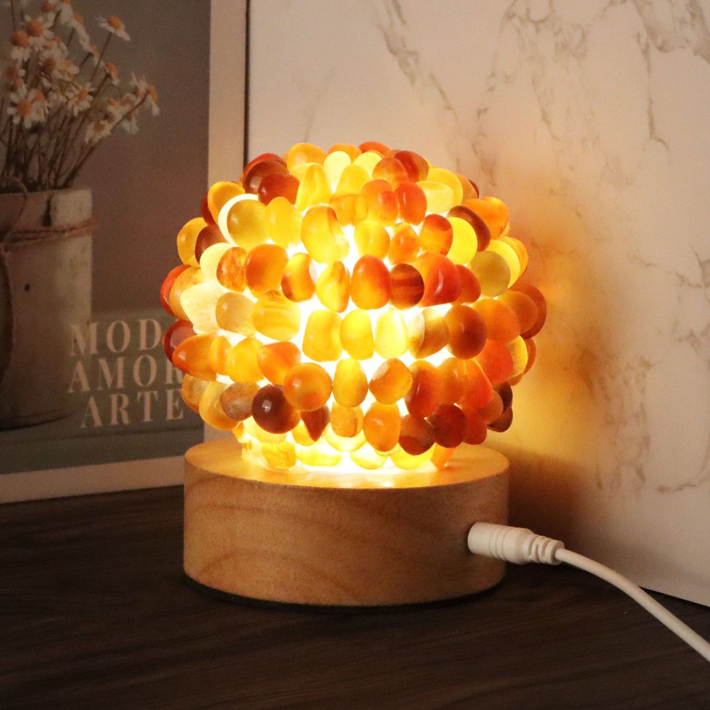 Gemstone Table LED light
