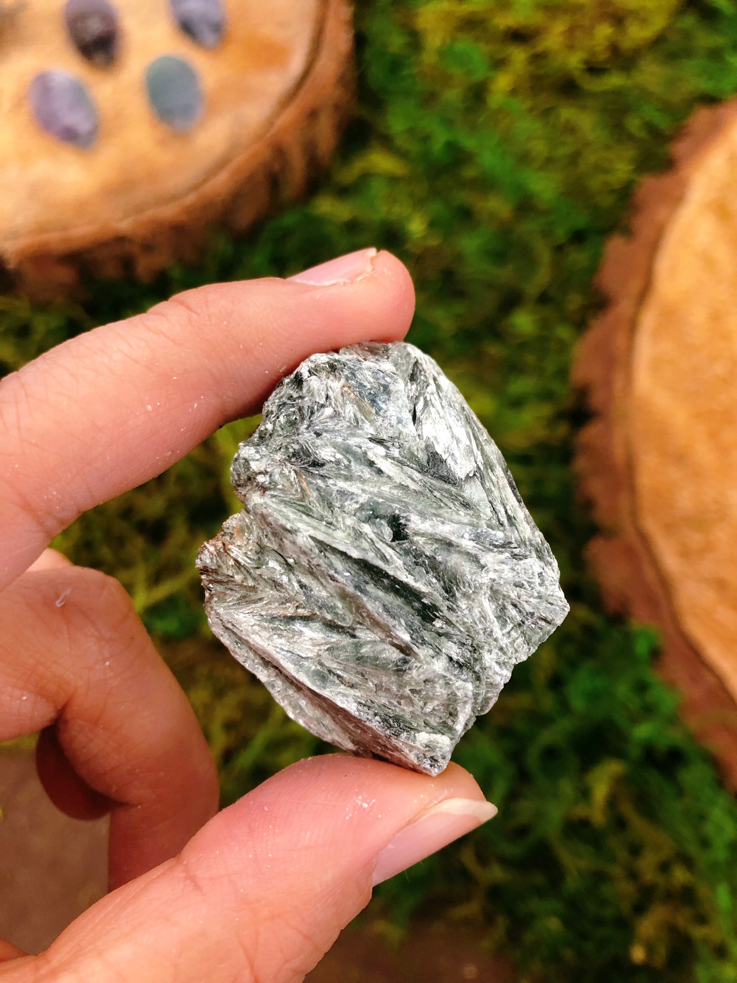 Seraphinite Rough Specimen