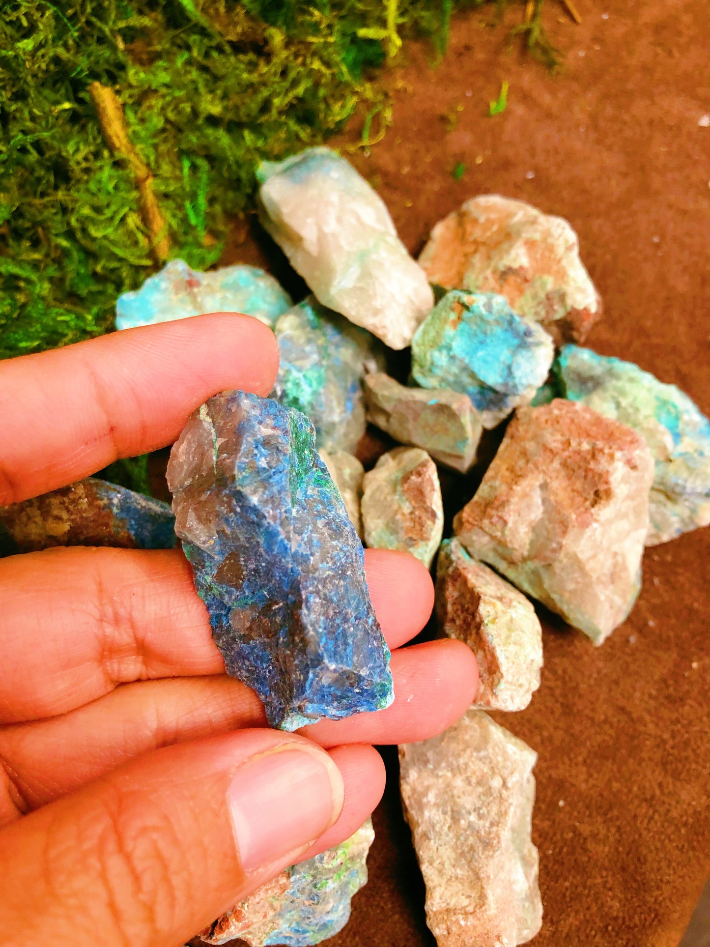 Chrysacolla Rough