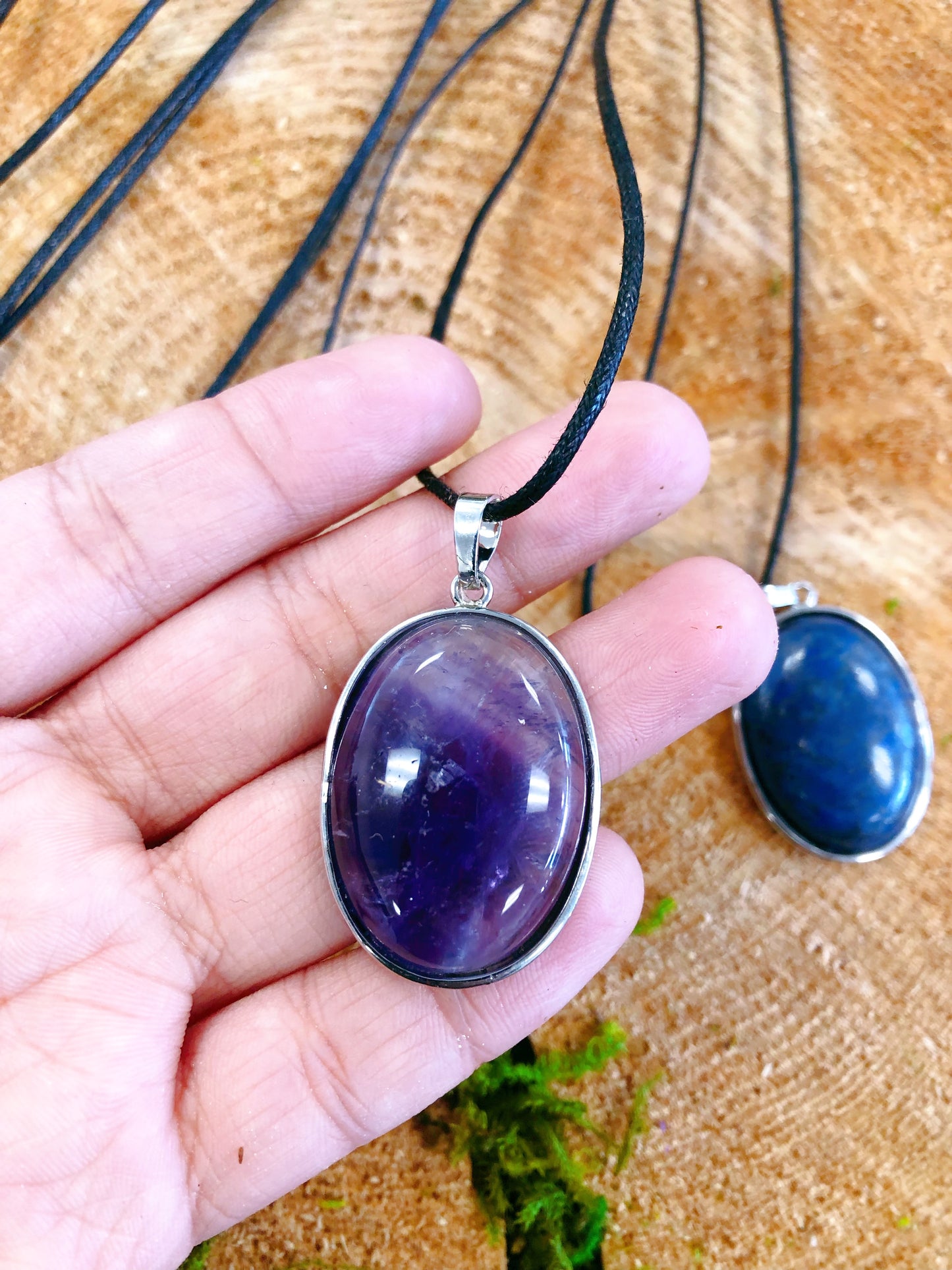 Gemstone necklace