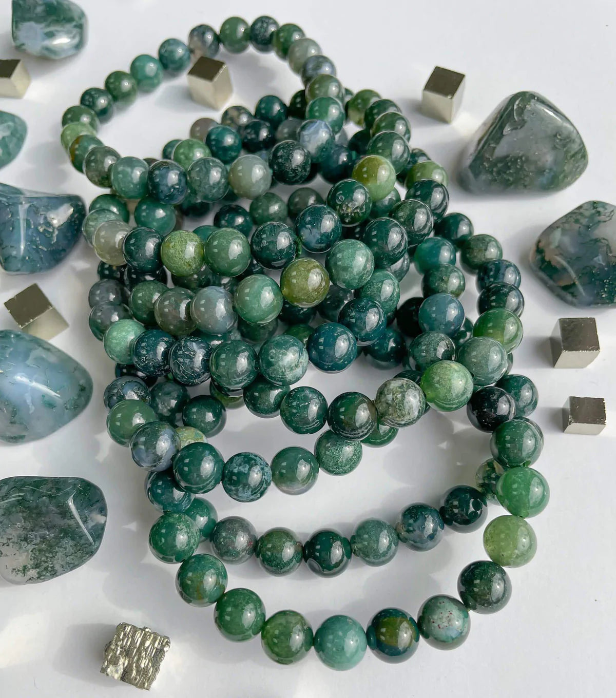 Moss Agate Bracelet