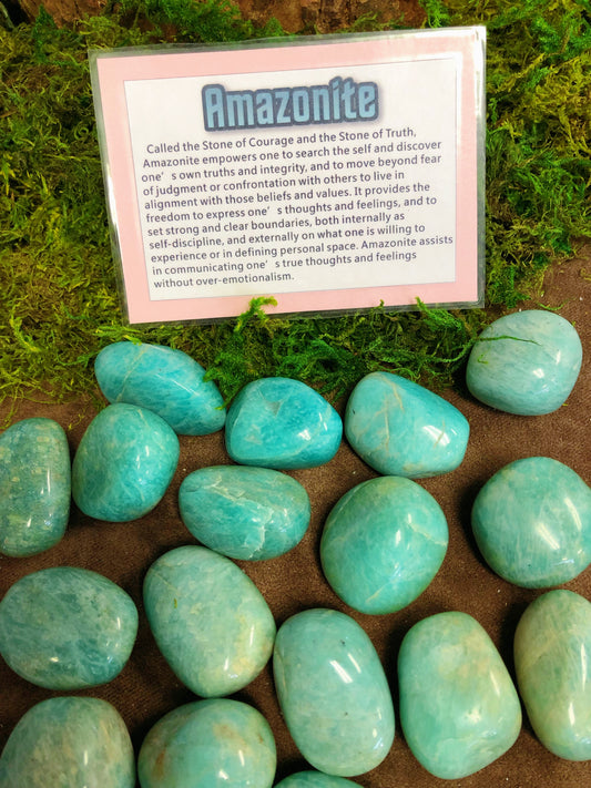 Amazonite Tumbled