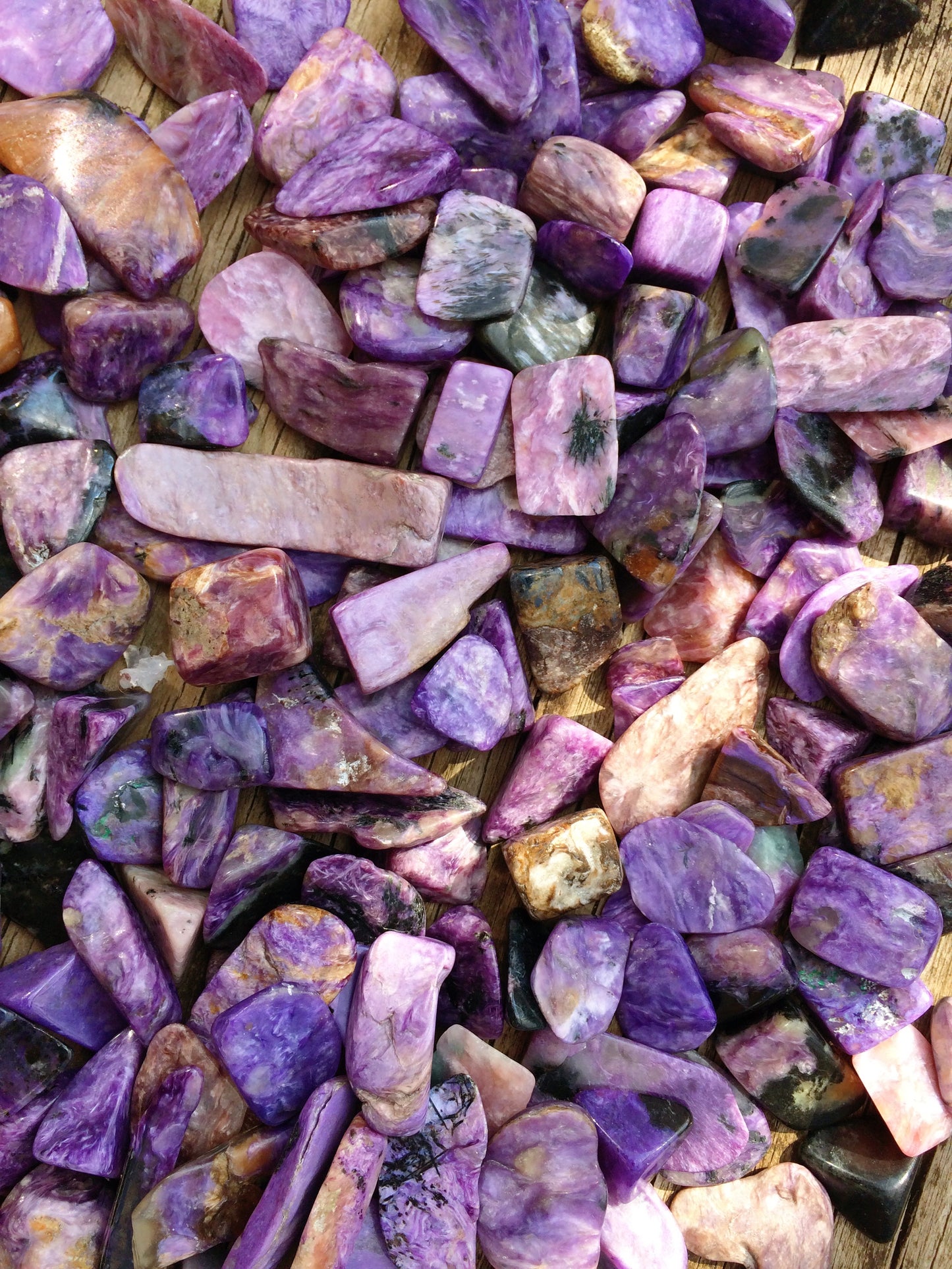 Charoite Chips