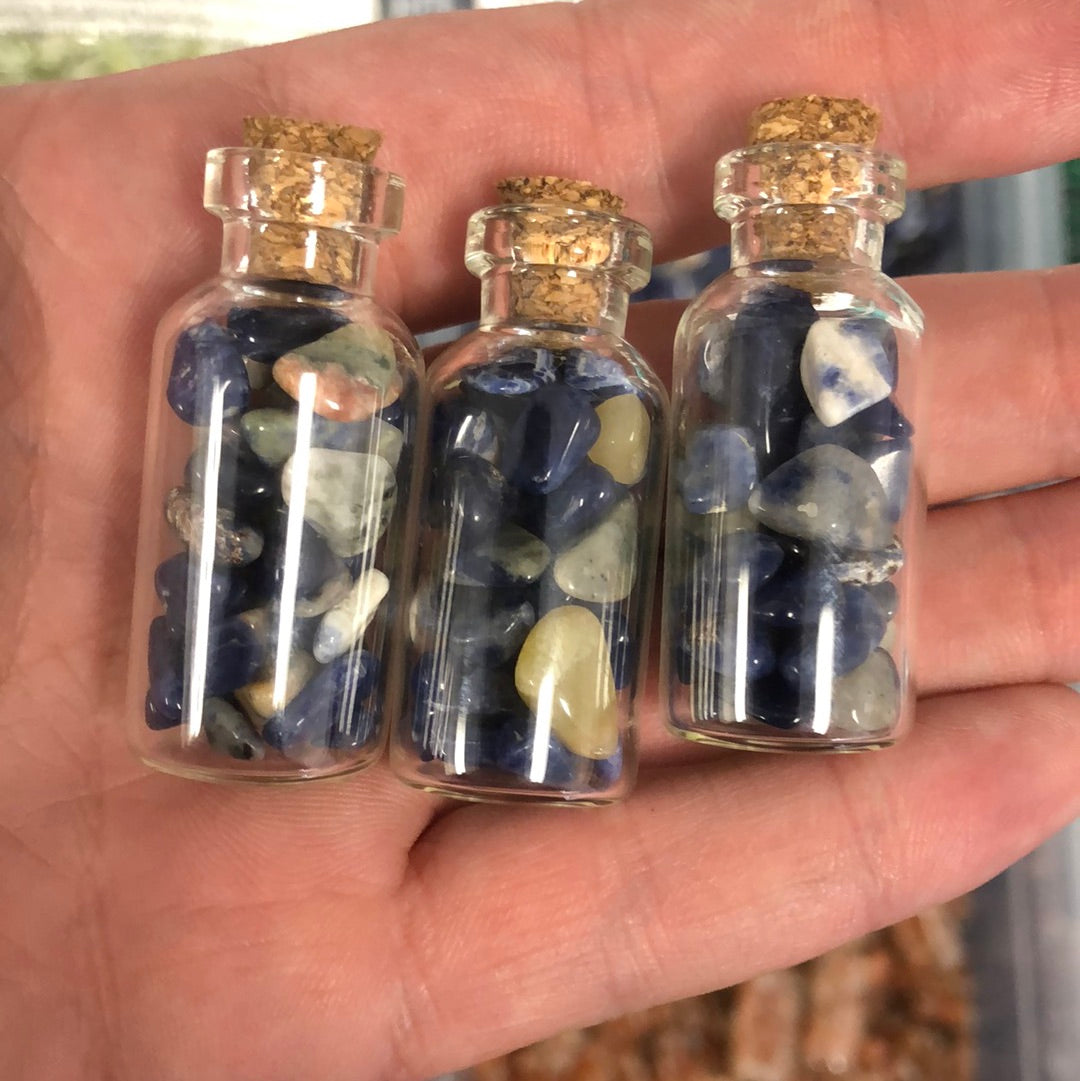 Gemstone Chip Bottles