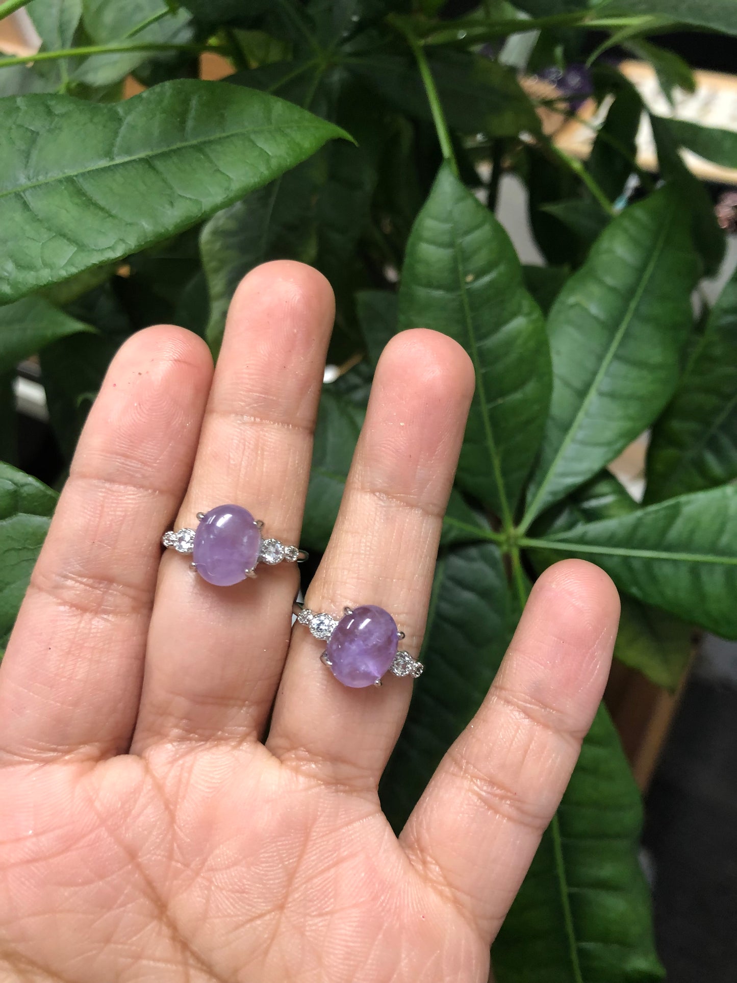 Adjustable Gemstone Ring