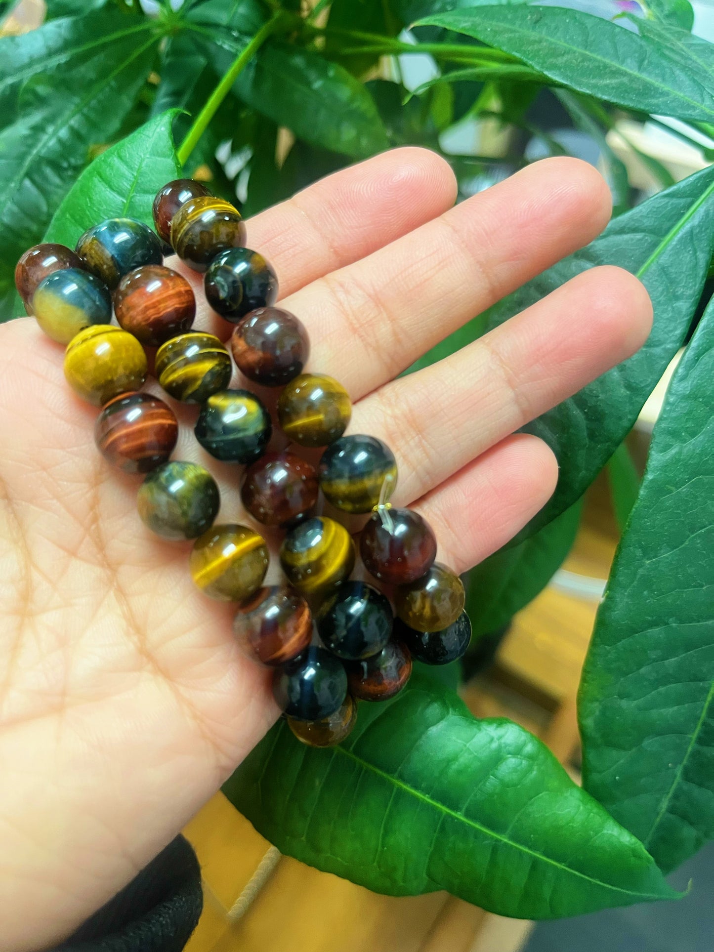 Mixed Tiger Eye Bracelet ( 8 mm or 10 mm)