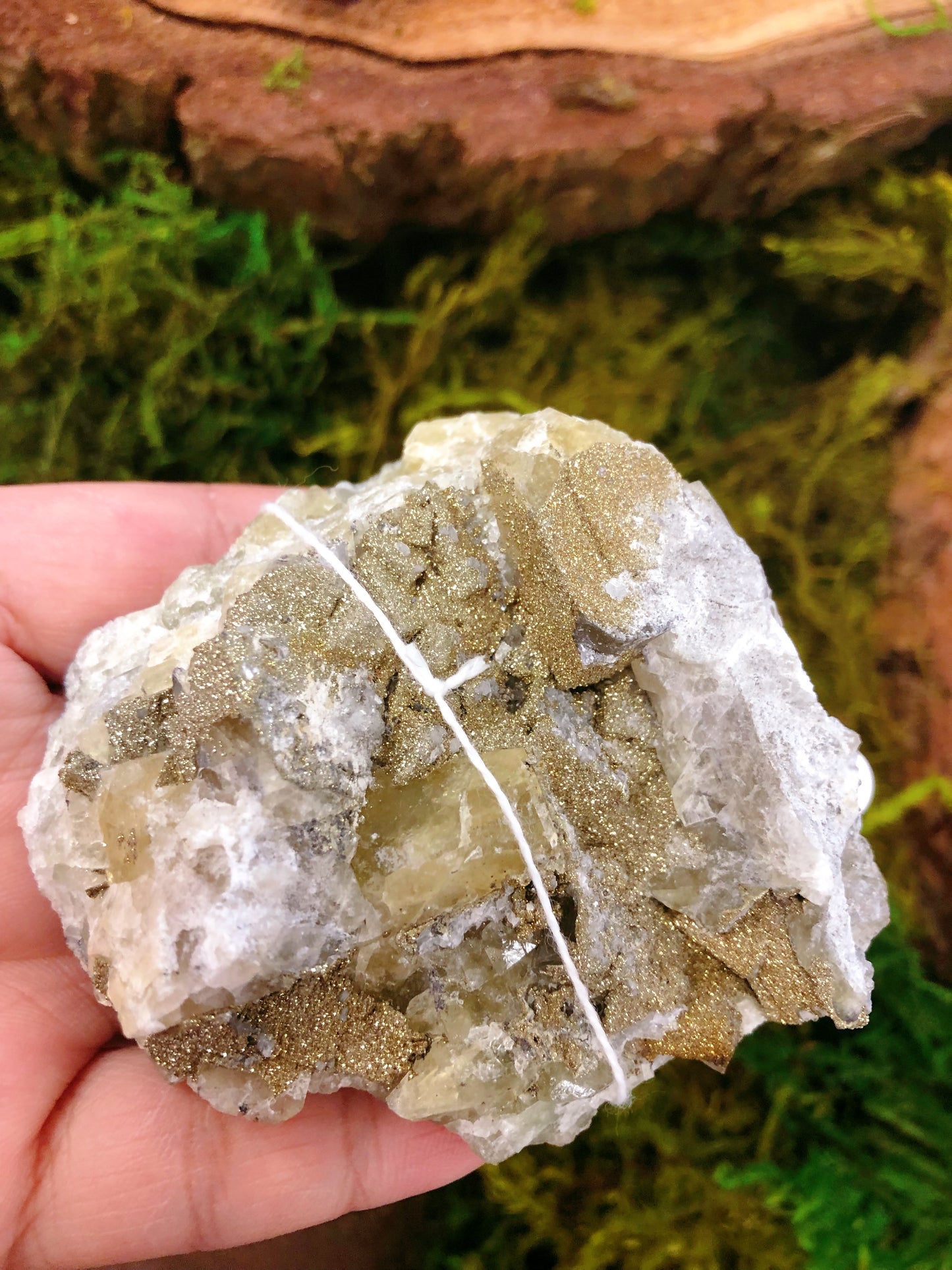 Fluorite+Druzy Pyrite+Calcite Specimens
