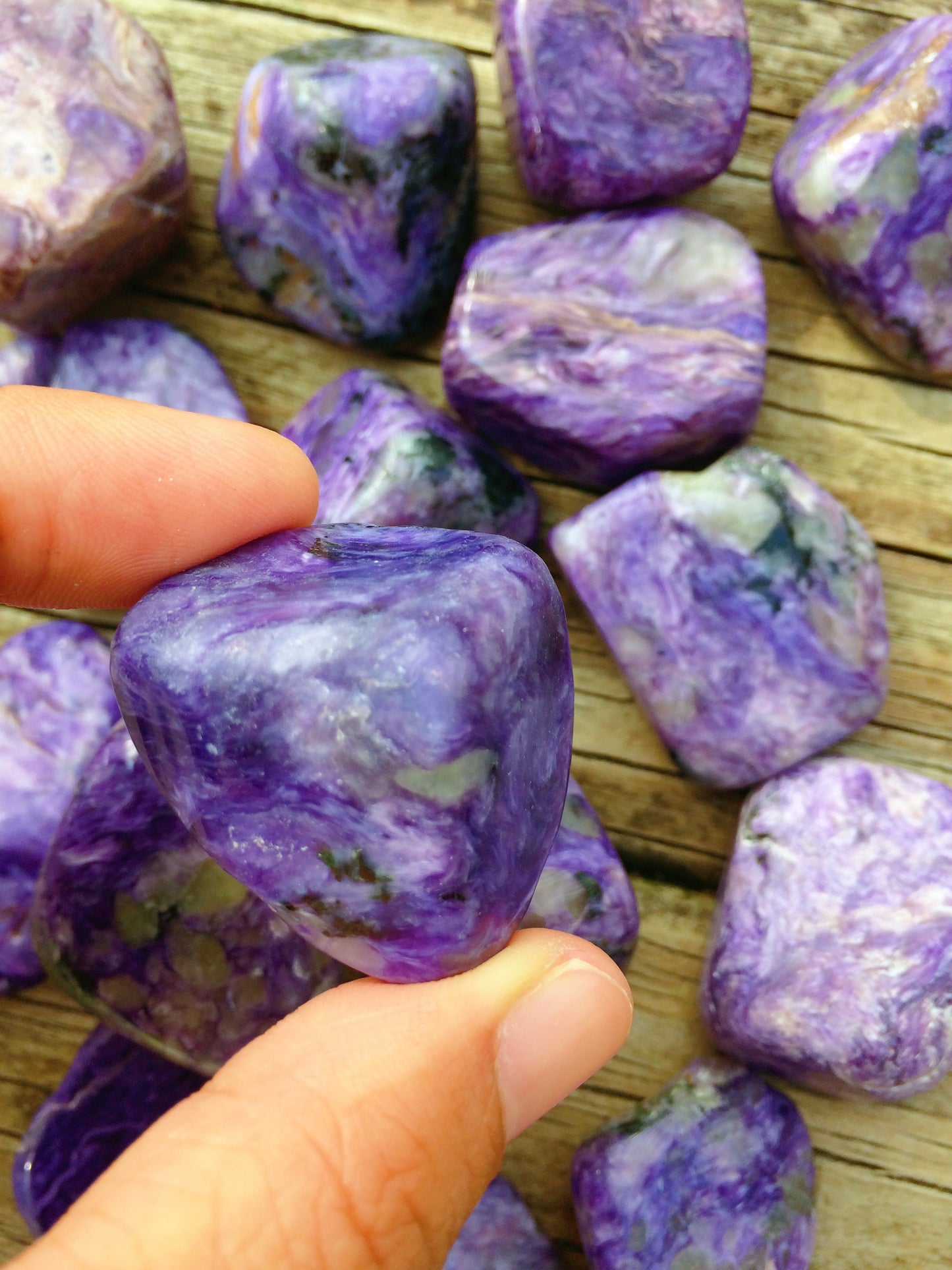 Charoite Large Tumbled