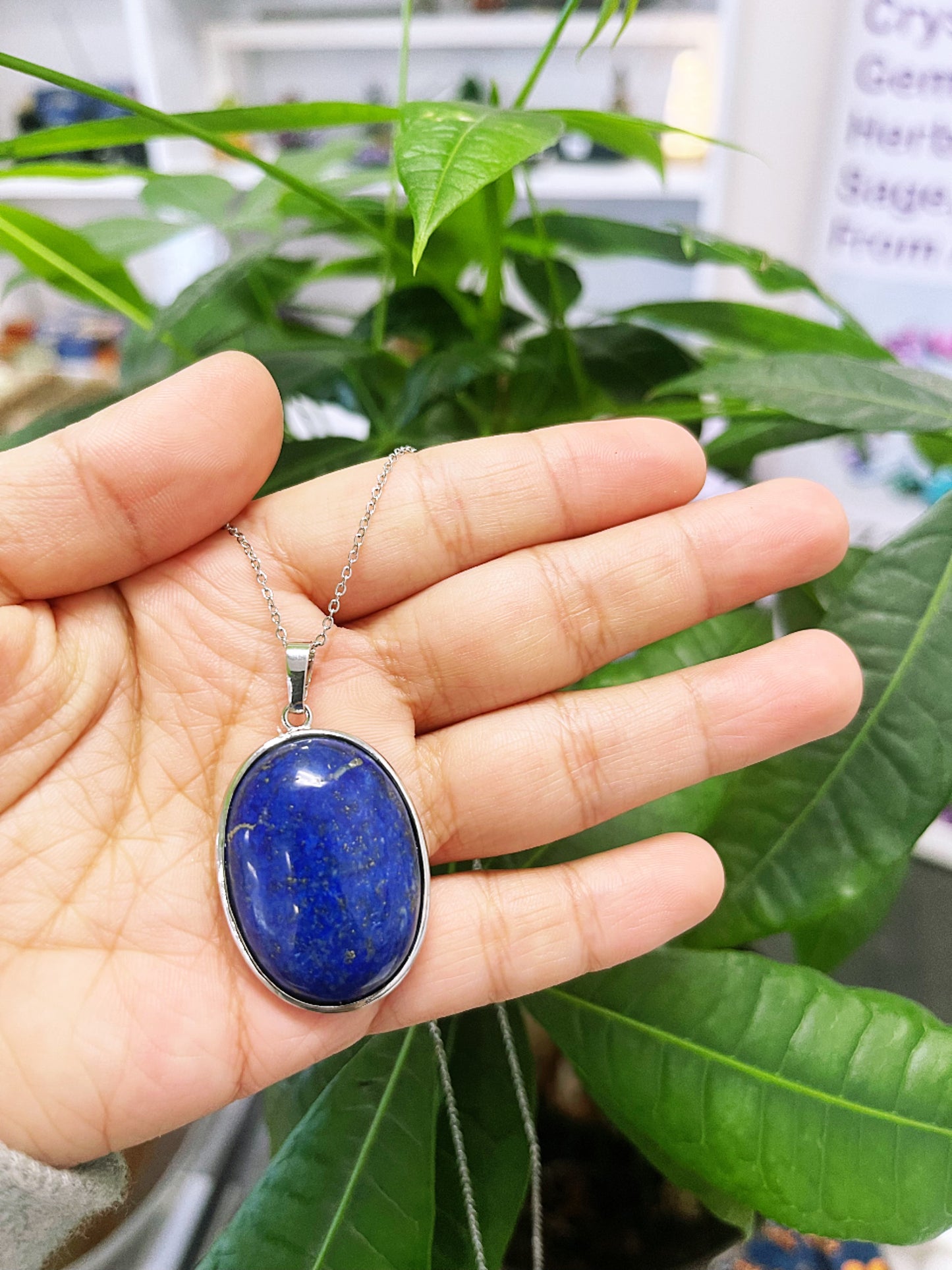 Gemstone necklace
