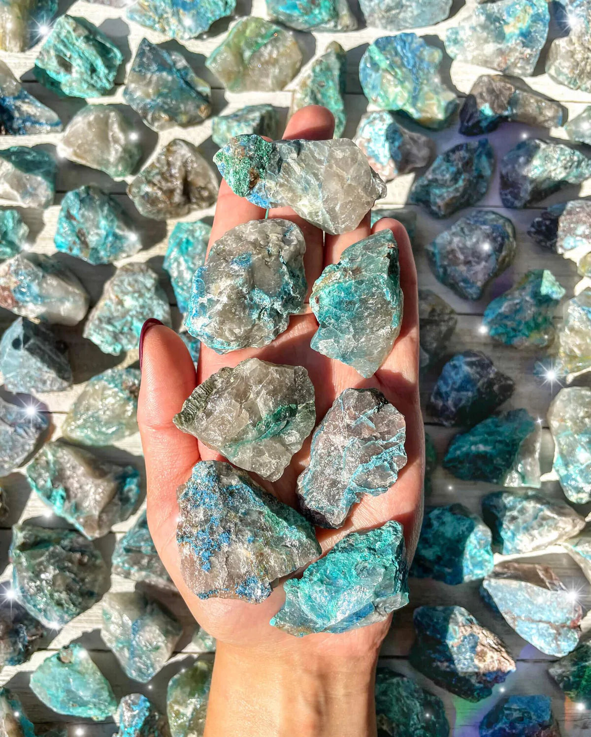 Chrysacolla Rough