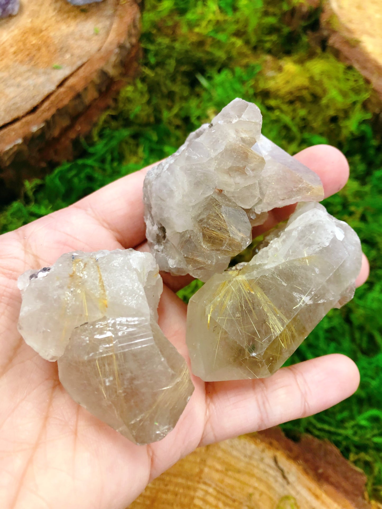 Goldenrod Quartz point