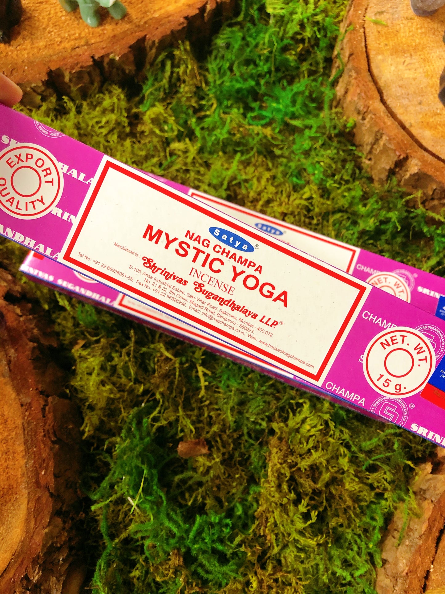 Satya Mystics Yoga Incense Sticks