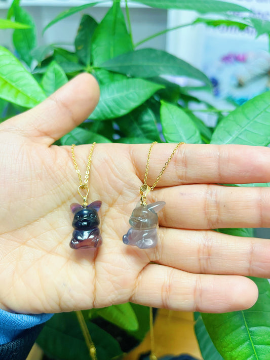 Pokemon  Pikachu Rainbow Fluorite