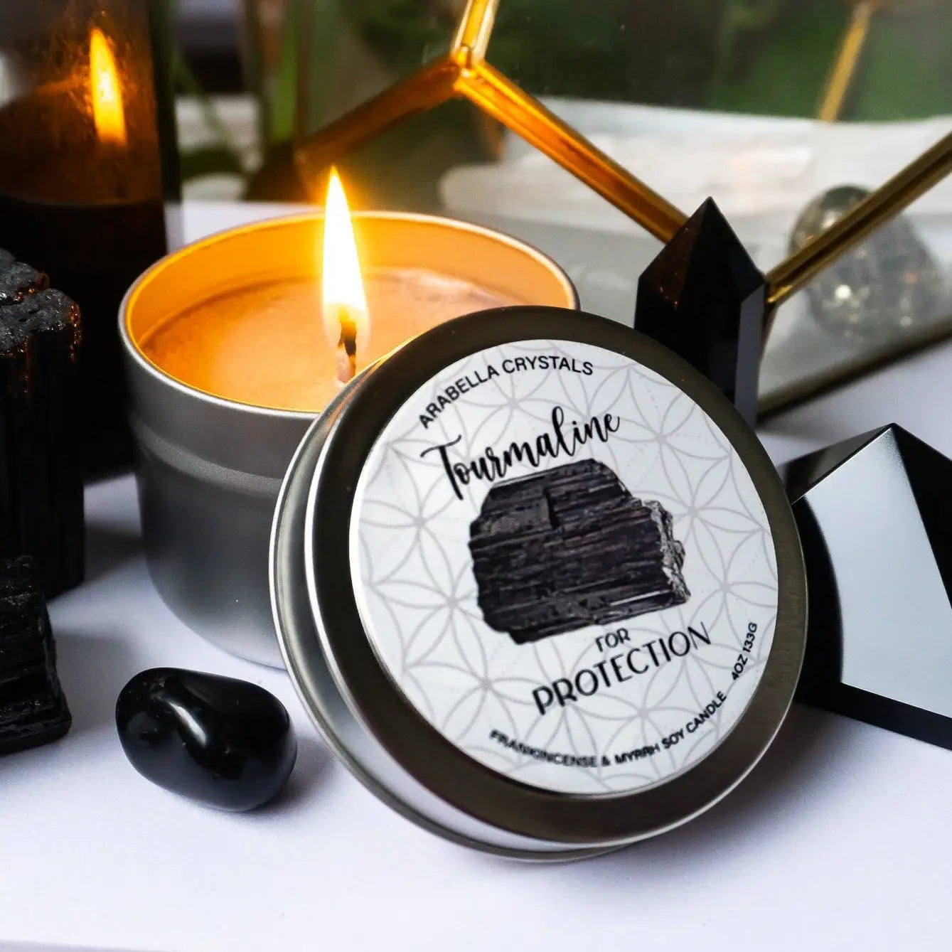 Candles Crystal Handmade