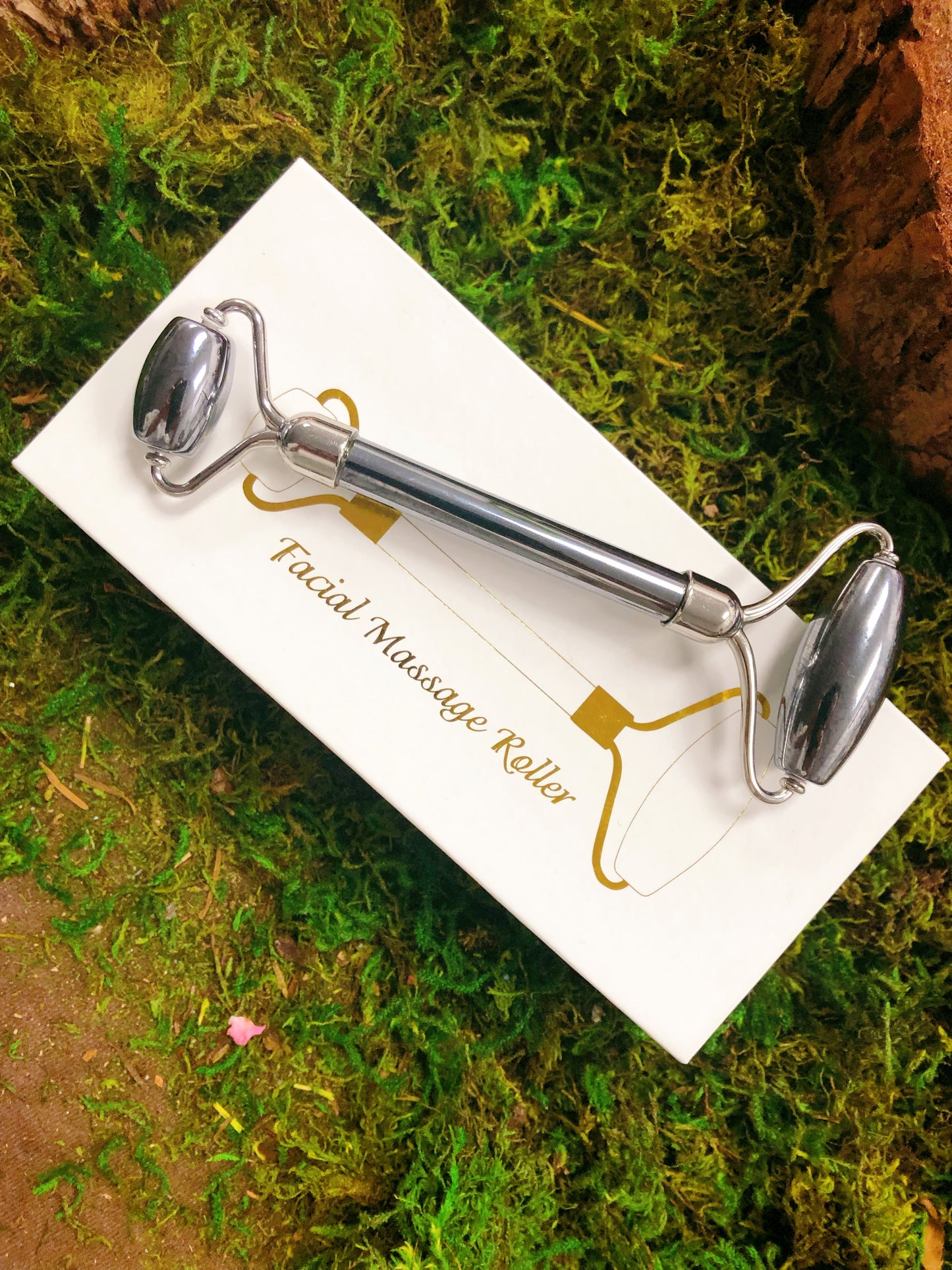 Hematite Facial Massager