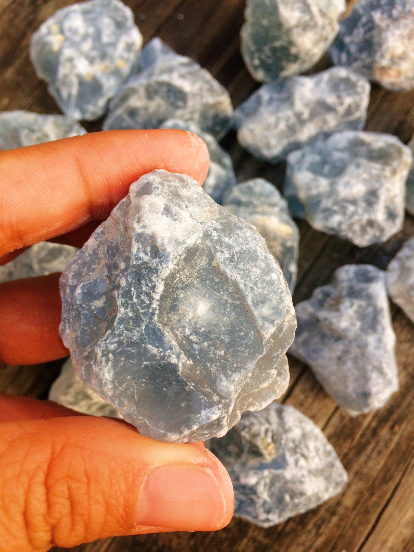 Celestite Rough Tumbled