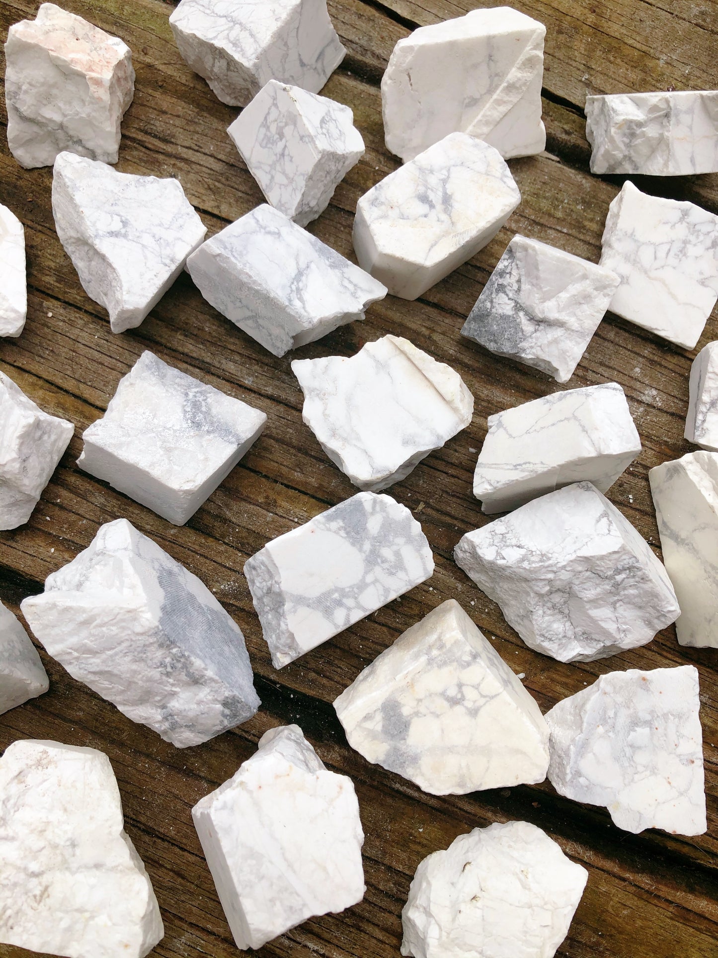 White Howlite Rough