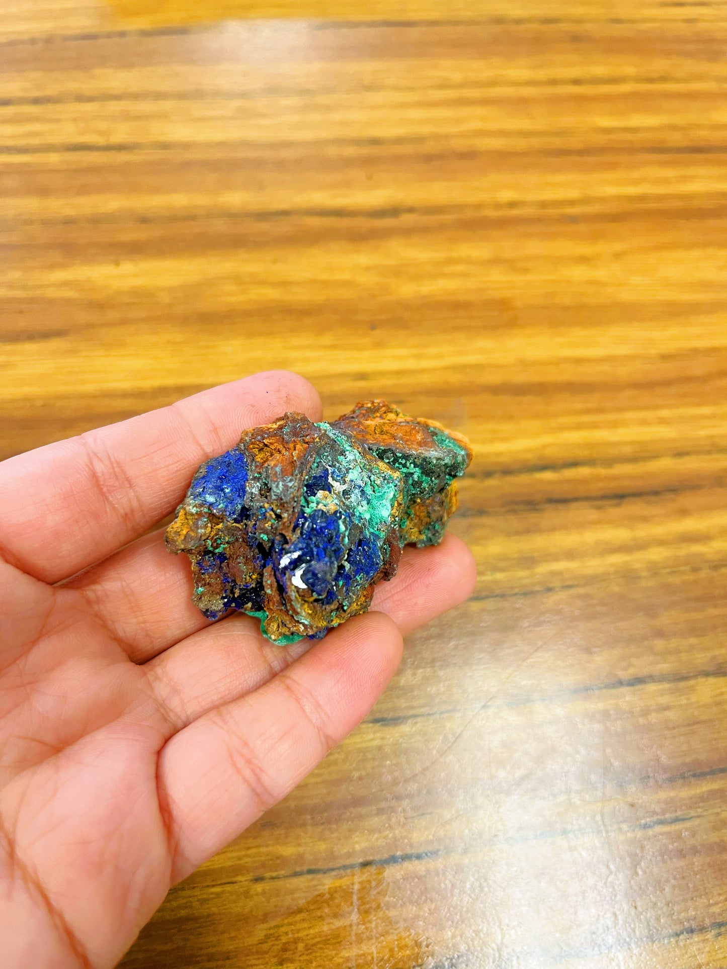 Azurite Malachite Rough Clusters