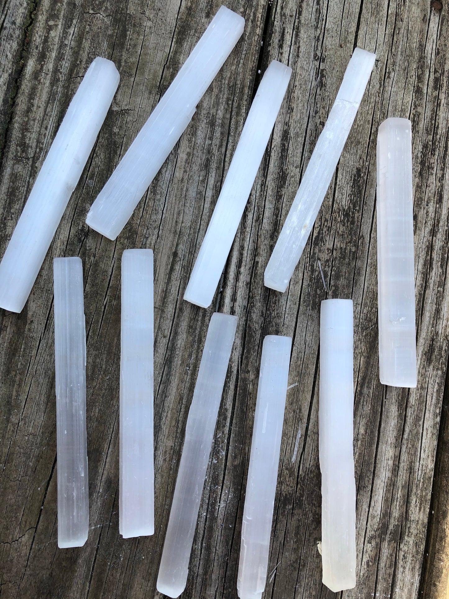 Selenite Wand 6”