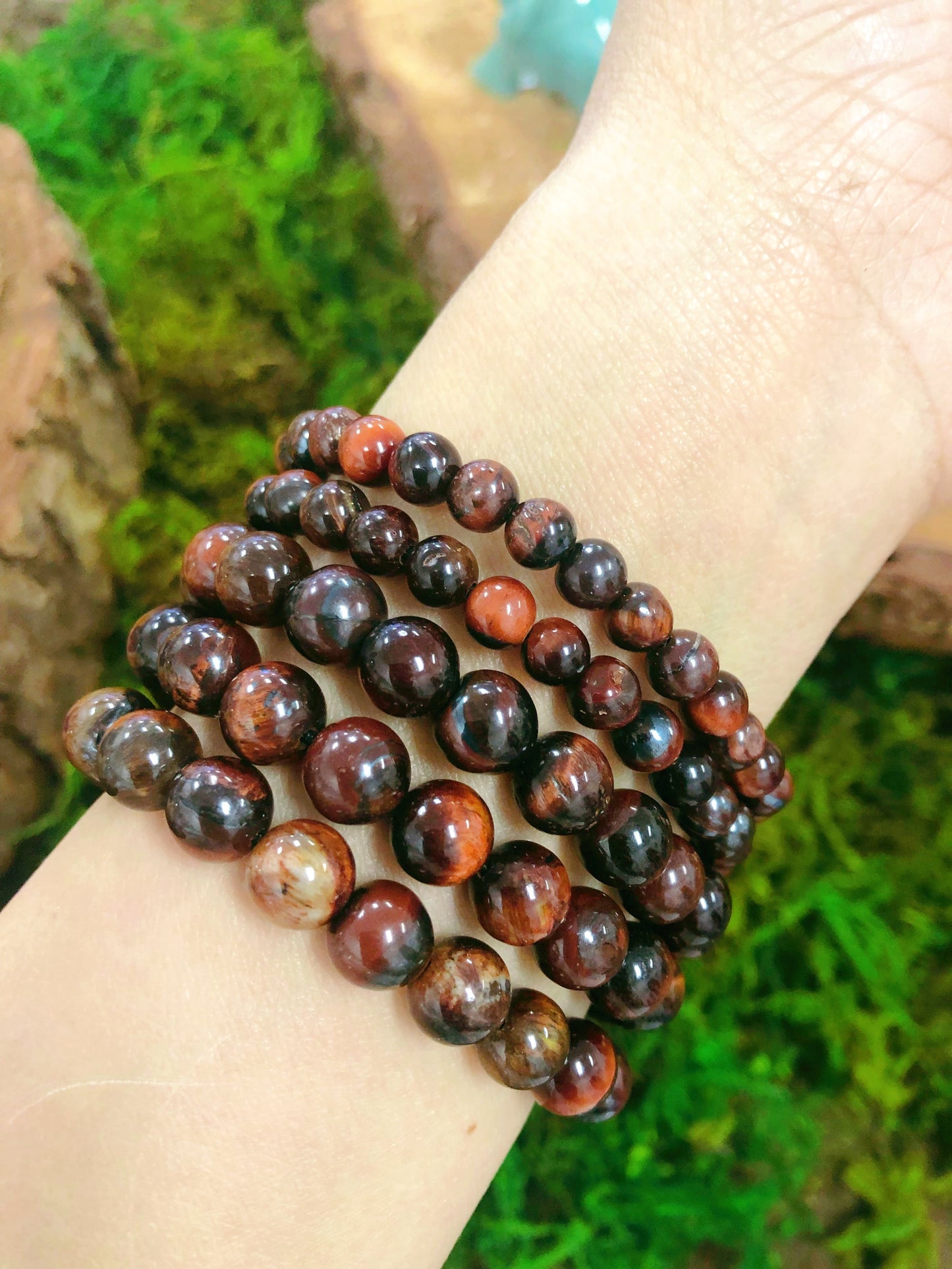 Red Tiger eye bracelet