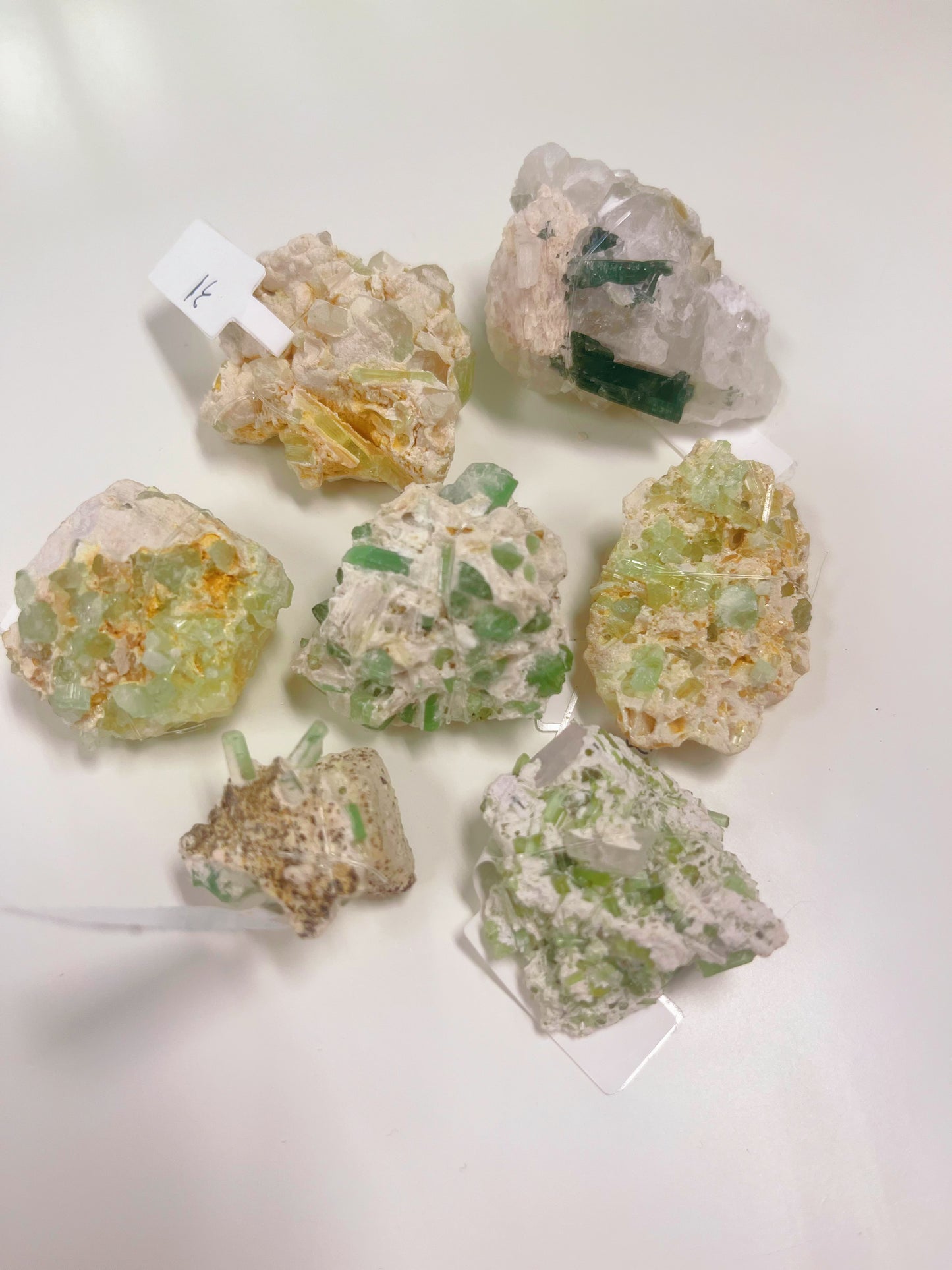 Green Tourmaline Specimen
