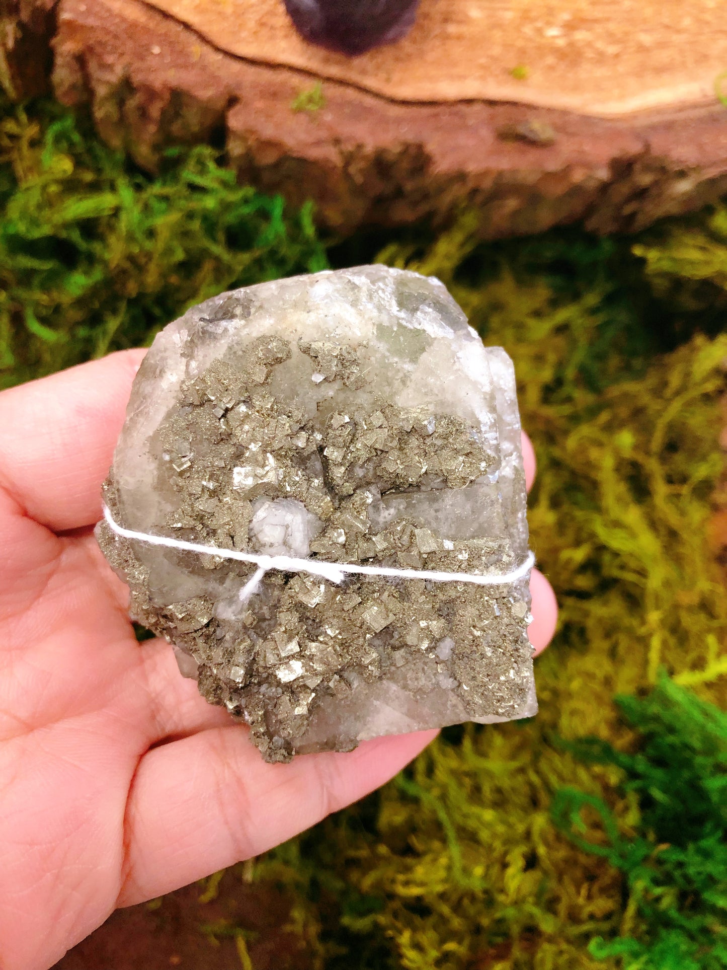 Fluorite+Druzy Pyrite+Calcite Specimens