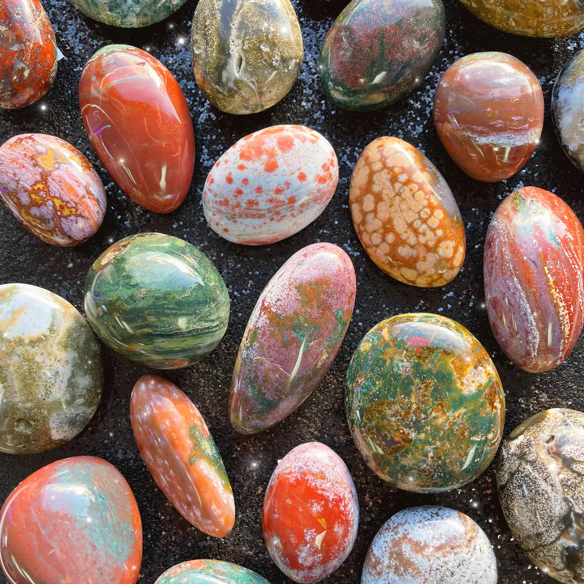 Ocean Jasper Plam Stone