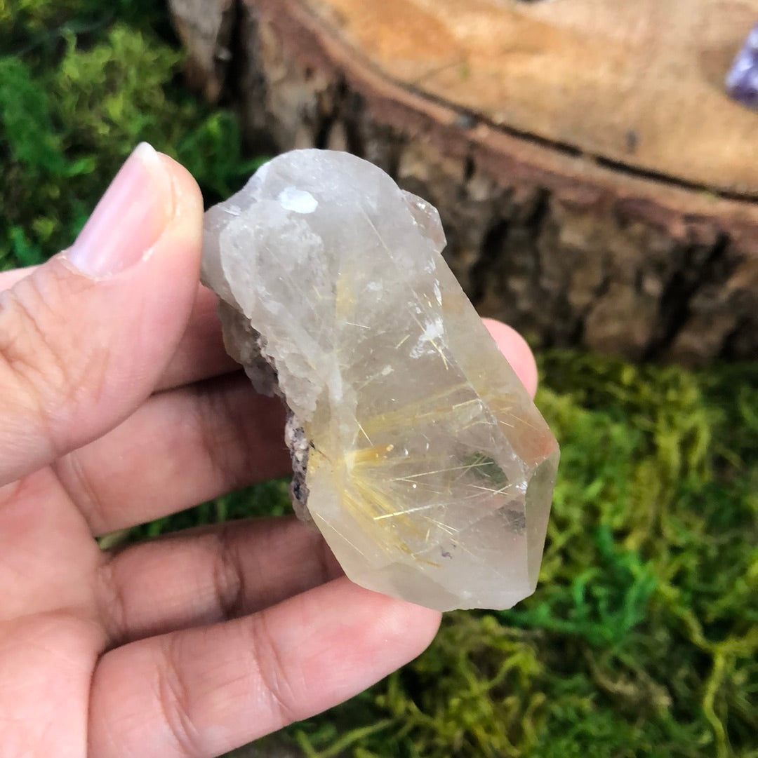 Goldenrod Quartz point
