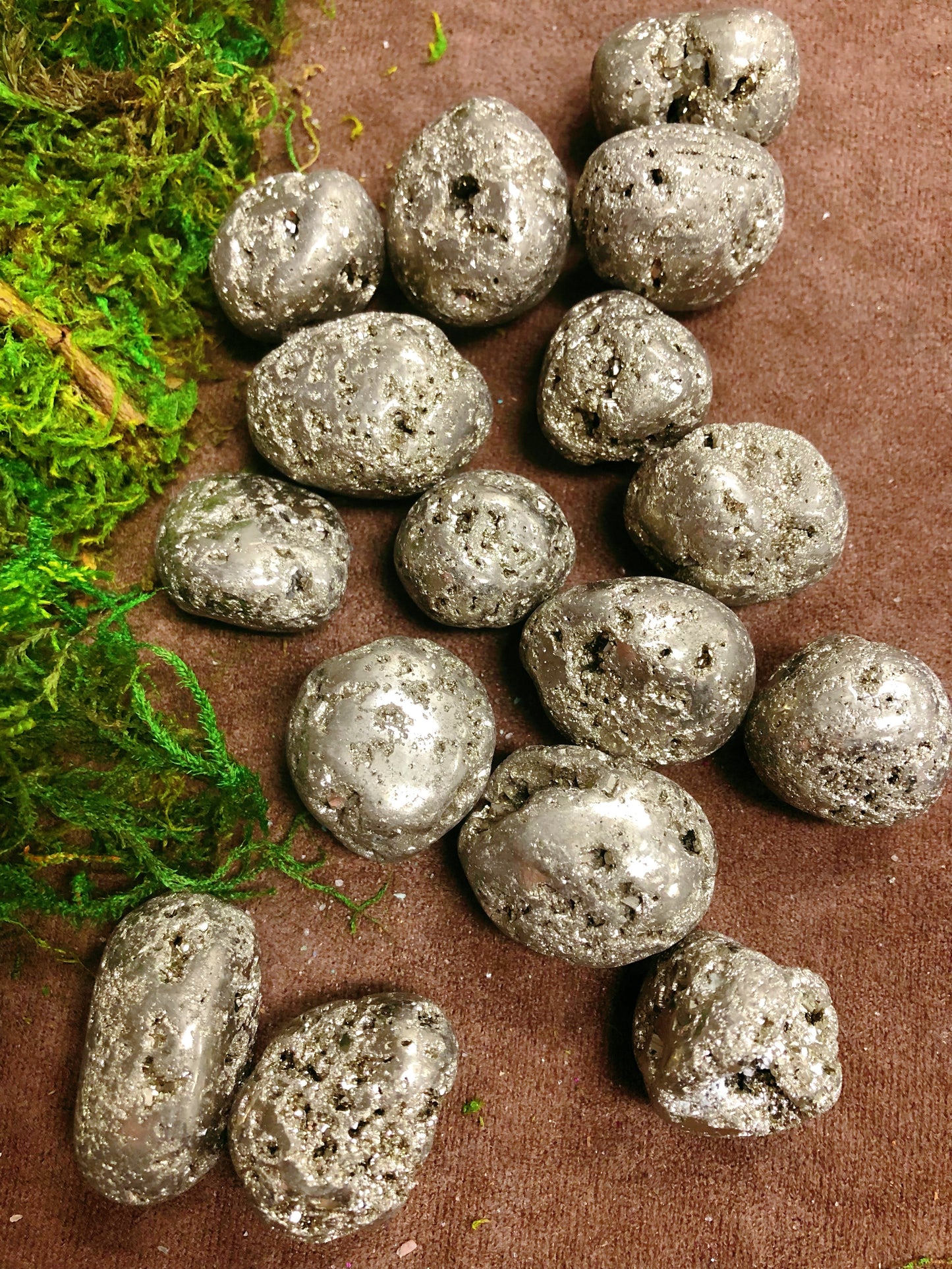 Pyrite Tumbled