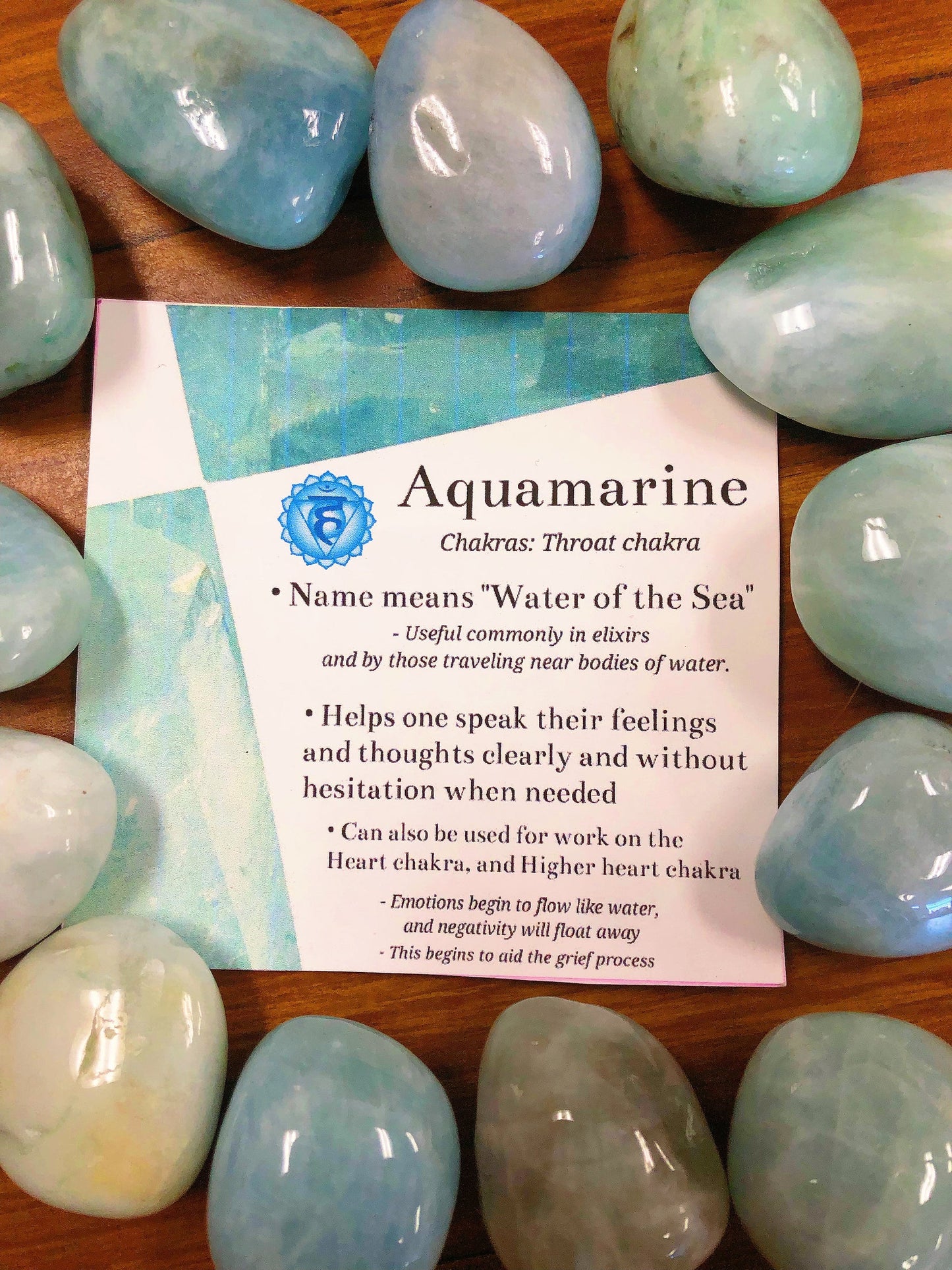 Aquamarine Tumbled