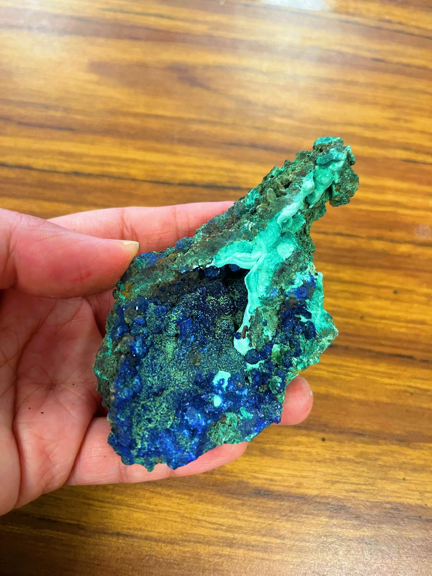 Azurite Malachite Rough Clusters
