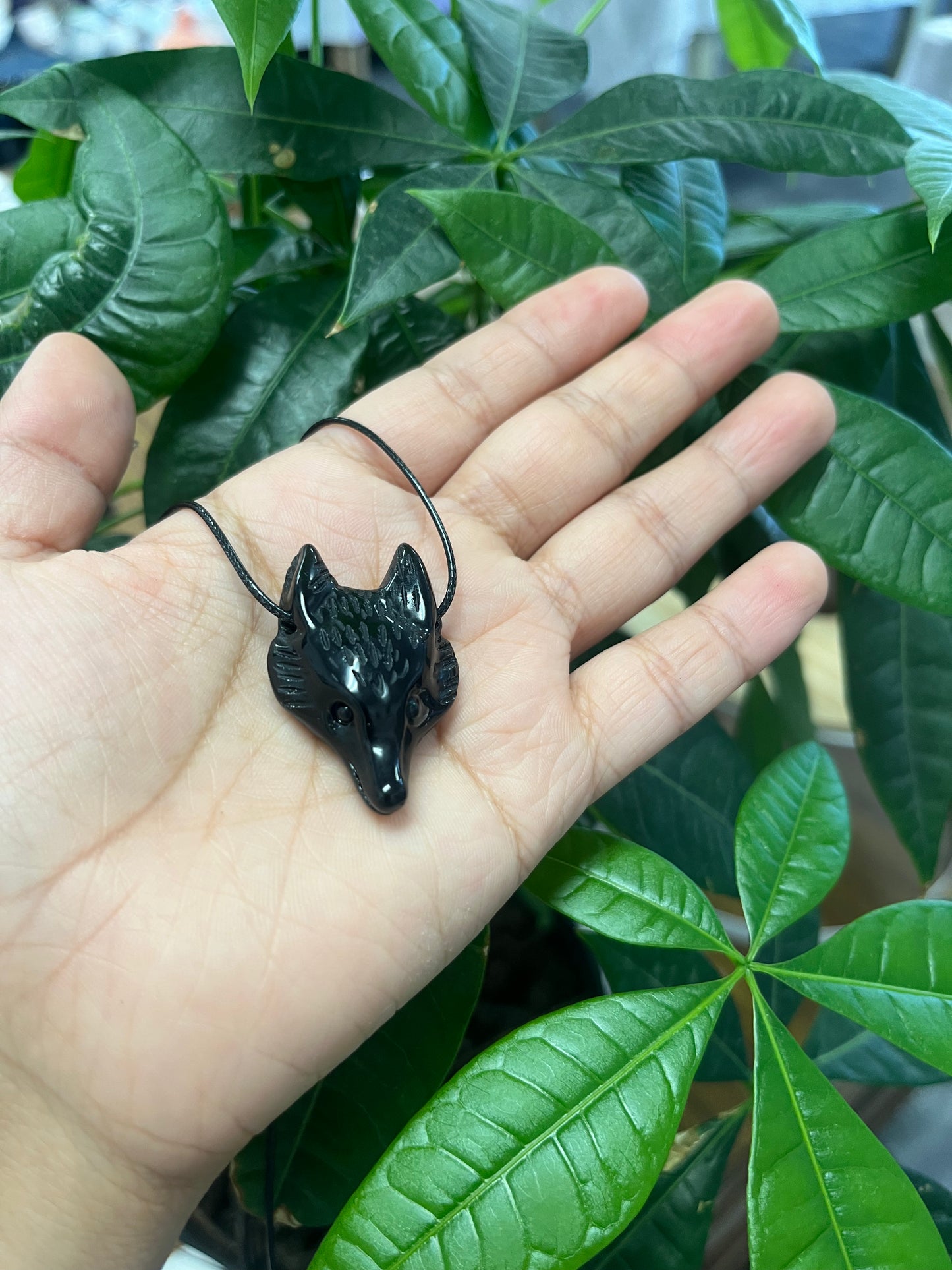 Wolf Carving Necklaces