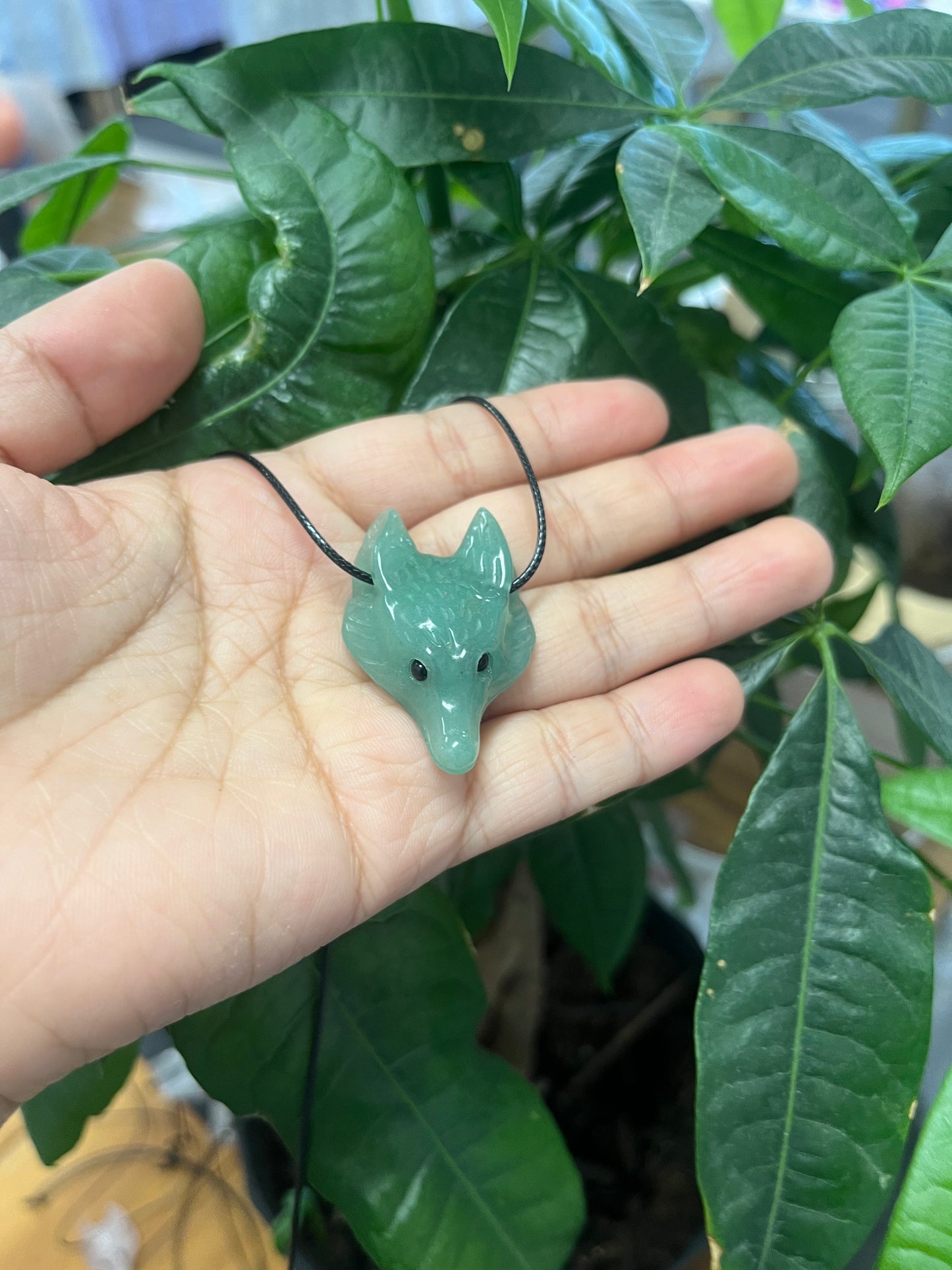 Wolf Carving Necklaces