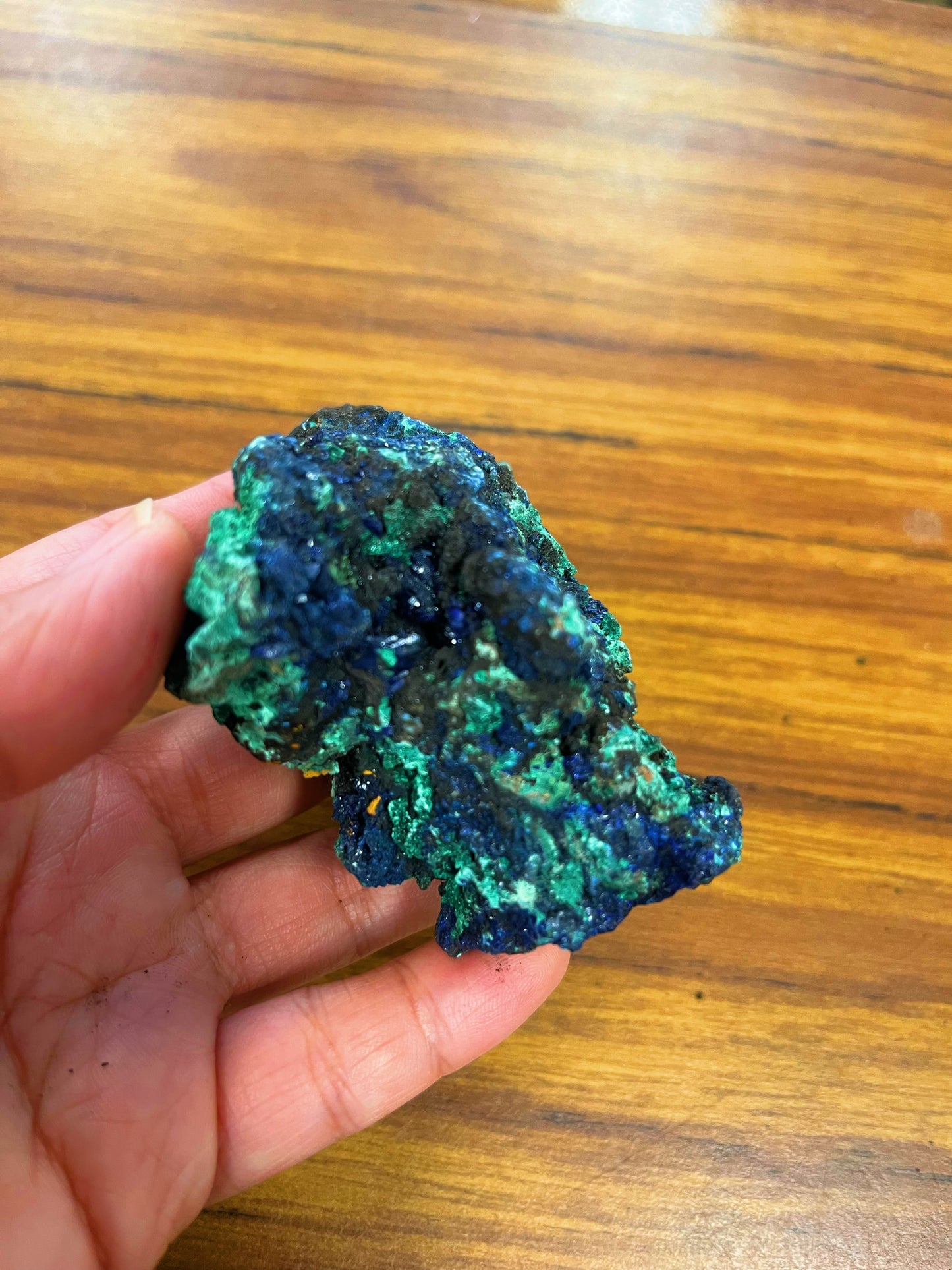 Azurite Malachite Rough Clusters